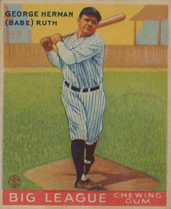 1933 Goudey Babe Ruth (#144)