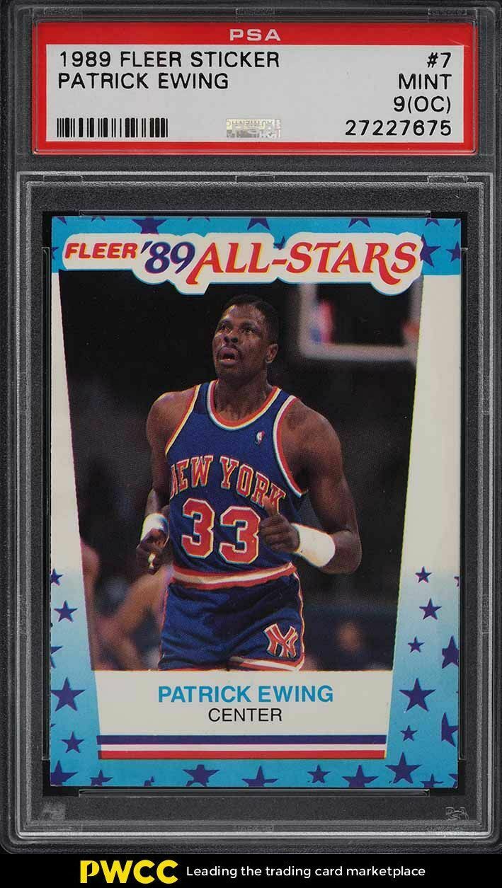 most valuable patrick ewing cards