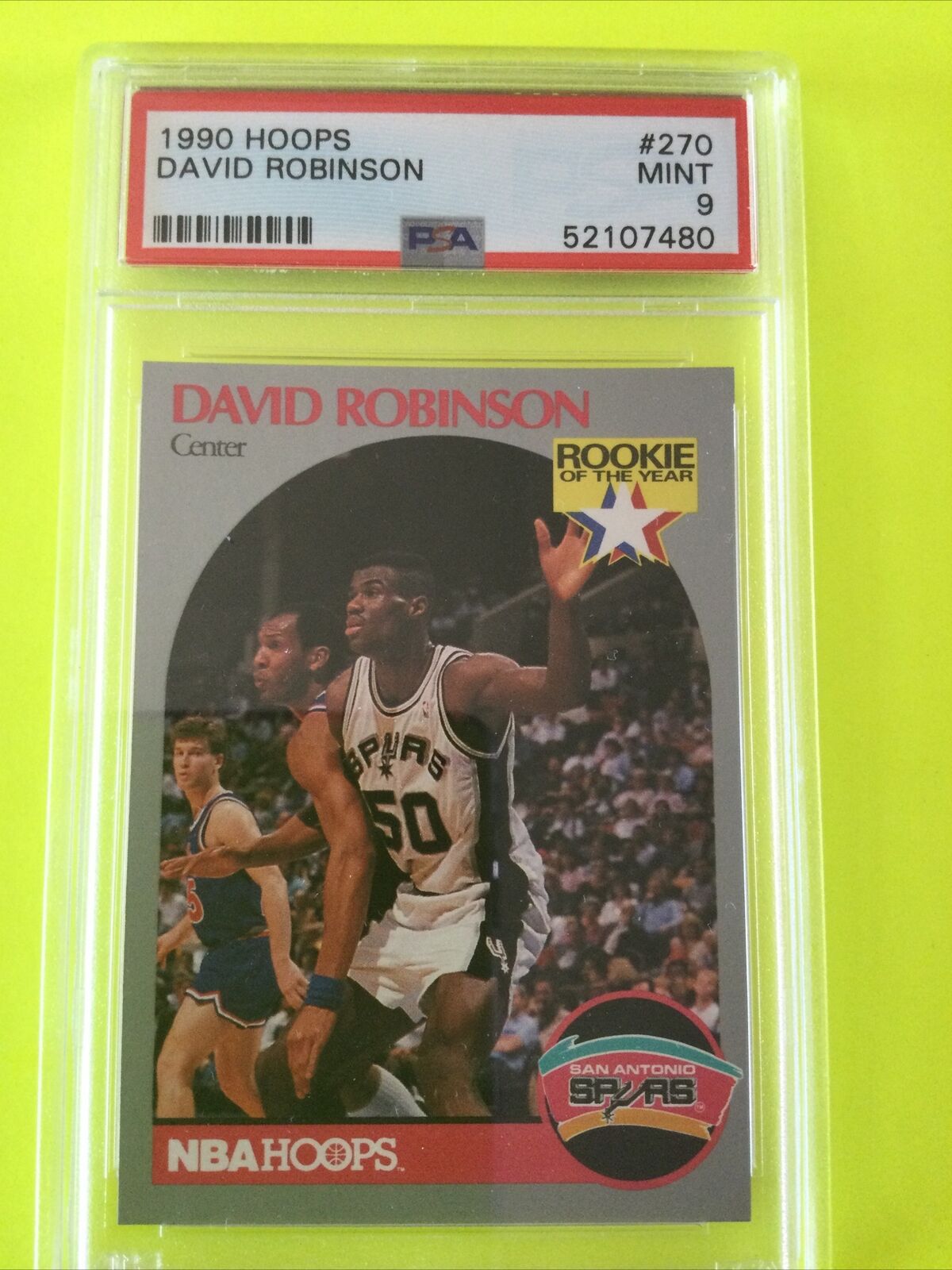 David Robinson rookie card