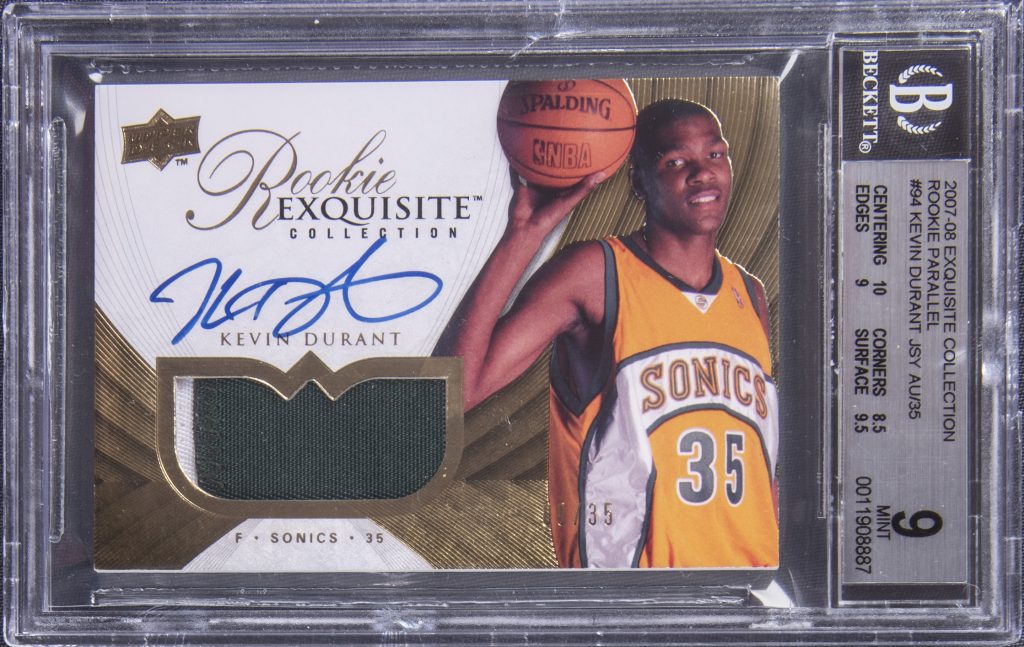 The Most Expensive Kevin Durant Basketball Cards in the World | Ventured