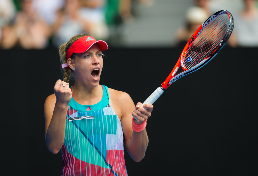 Angelique Kerber at the 2016 Australian Open