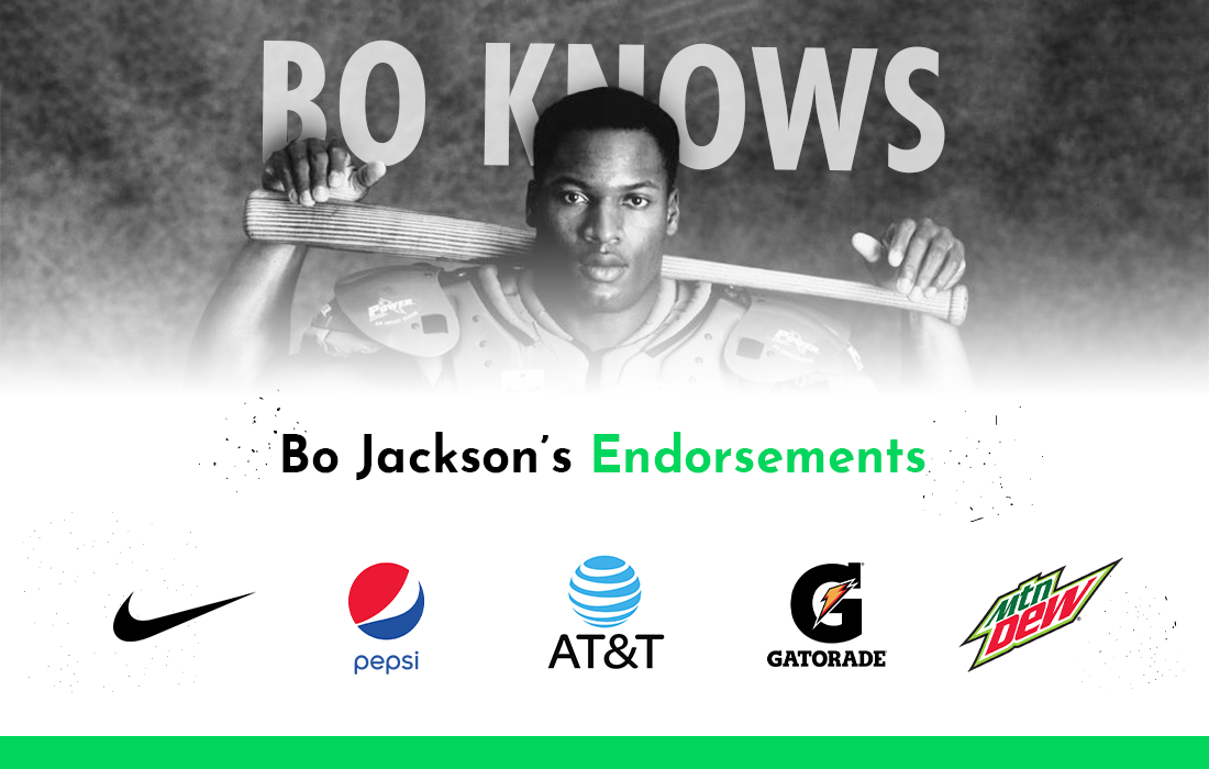 bo jackson endorsement infographic