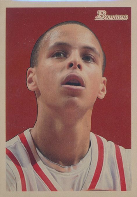 Stephen Curry Bowman Rookie Card