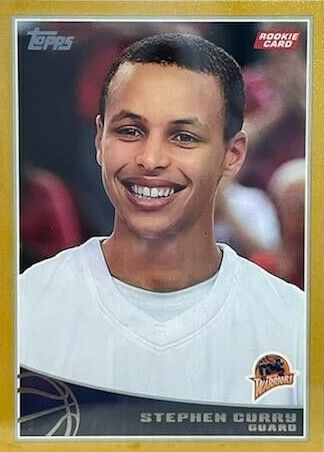 Stephen Curry Gold Refractor