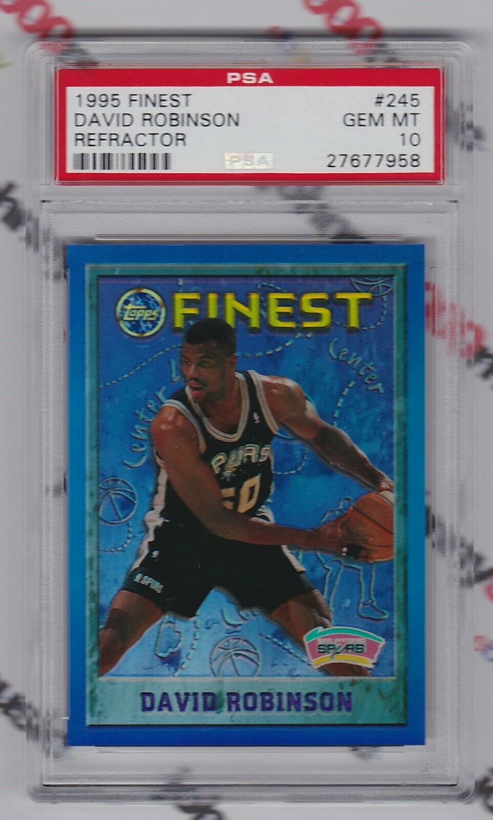 Most expensive David Robinson cards