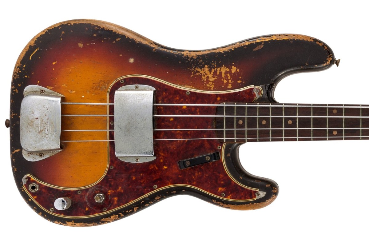 James Jamerson's 1961 Fender Precision Bass price