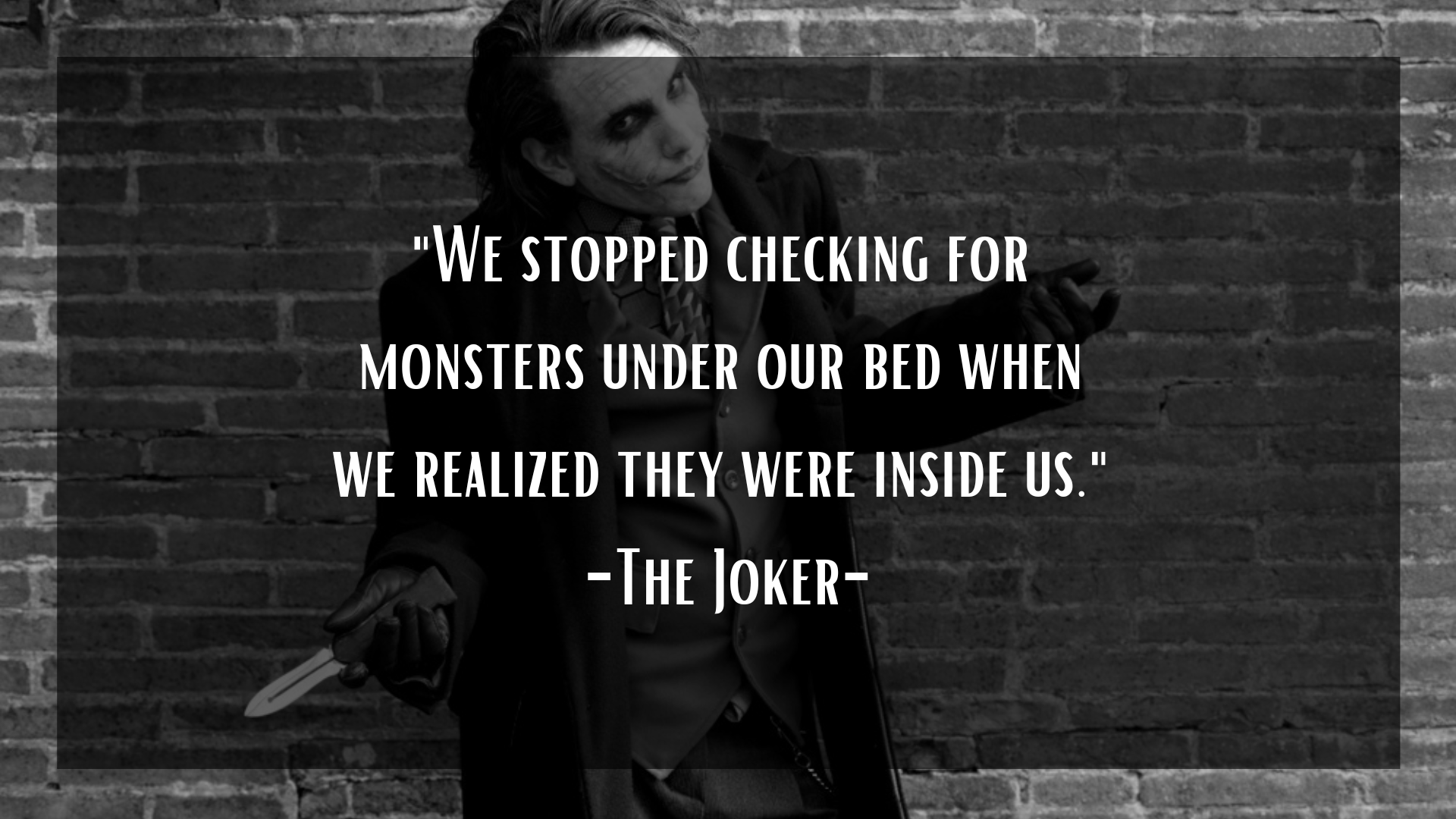 Joker Monsters Quote