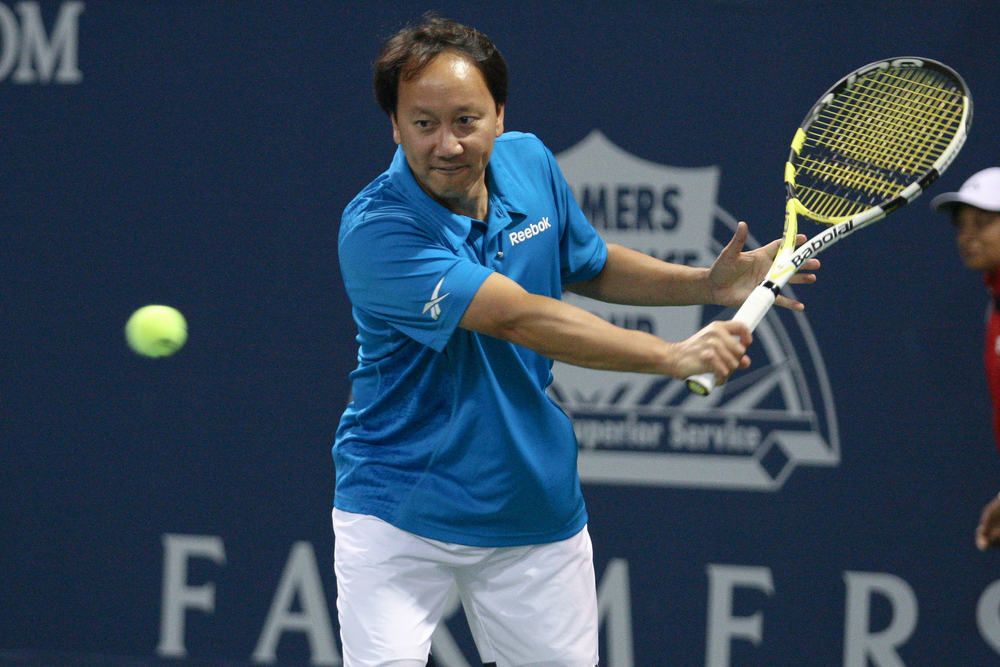 Michael Chang at the Farmers Classic