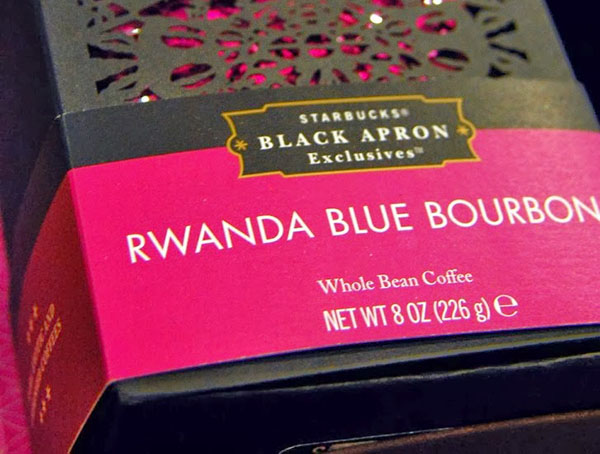 Most expensive coffees, Rwanda Blue Bourbon coffee