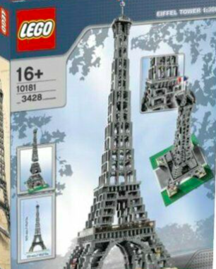 Eiffel Tower Lego Set