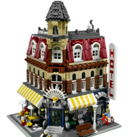 Cafe Corner Lego Set