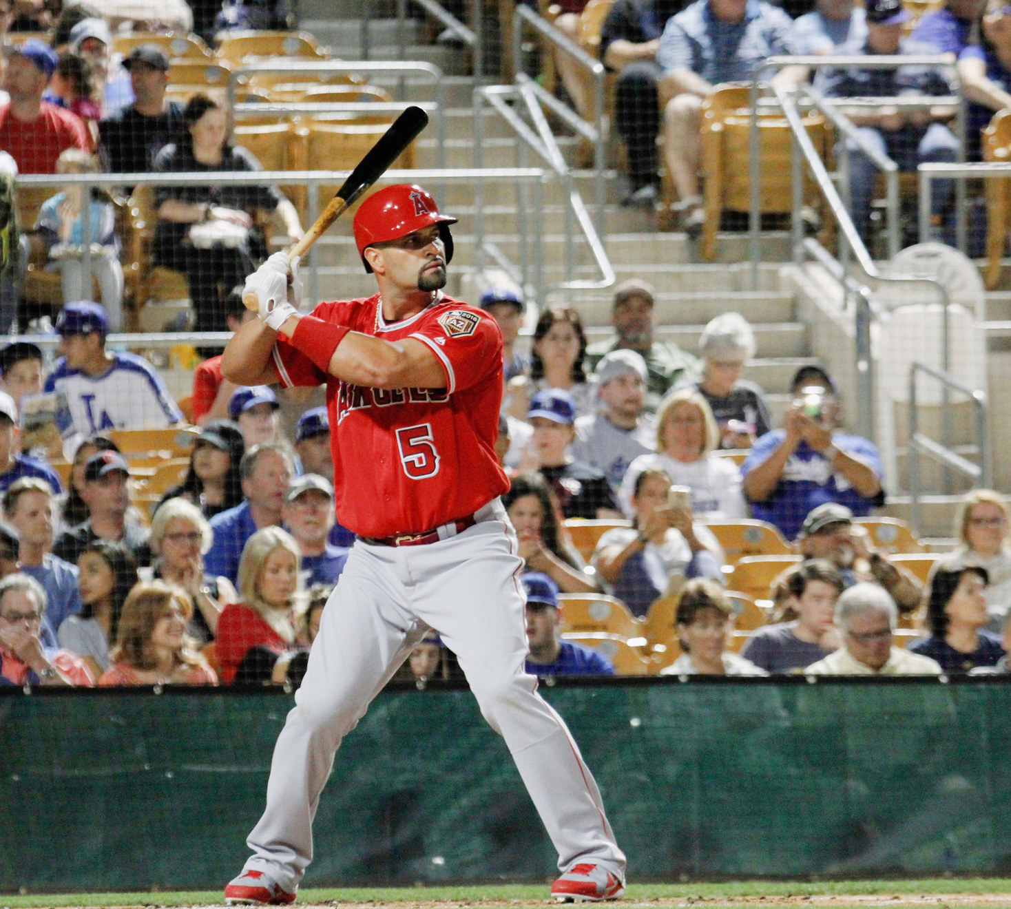 Albert Pujols DH for the Los Angeles Angeles at Camelback Ranch - Glendale