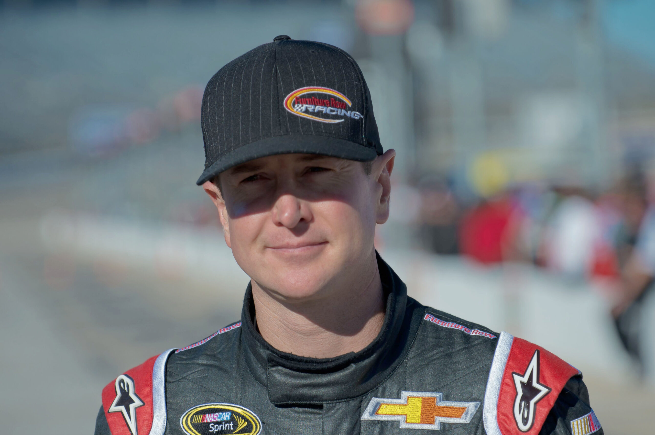 Kurt Busch at the Nascar Sprint Cup Qualifying