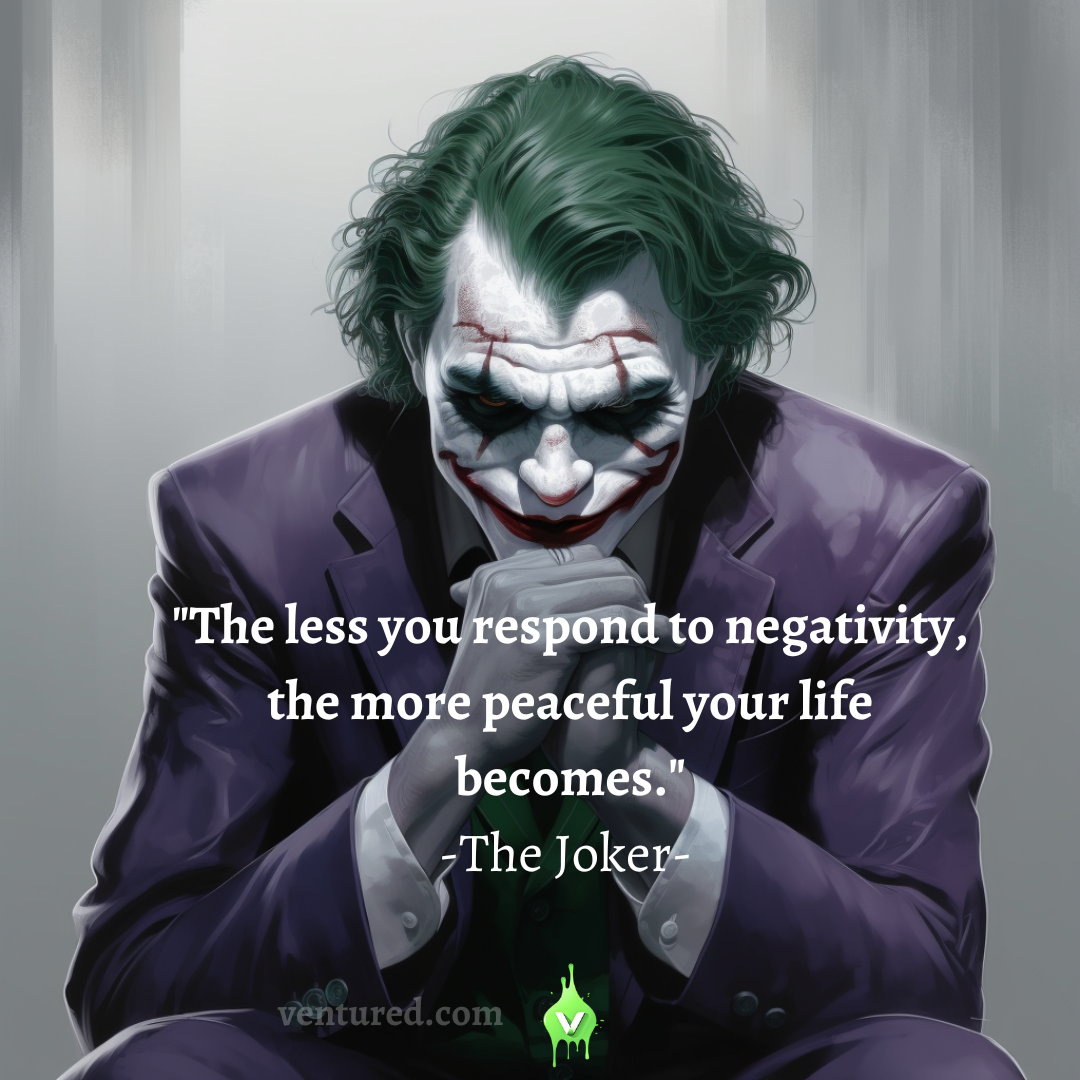 The Joker Peace Quote