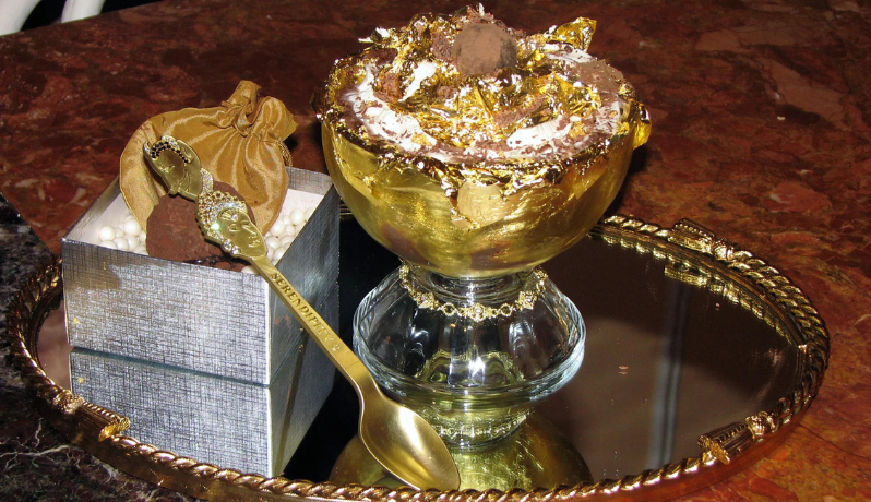 Frrrozen Haute Chocolate, the most expensive chocolate sundae in the world