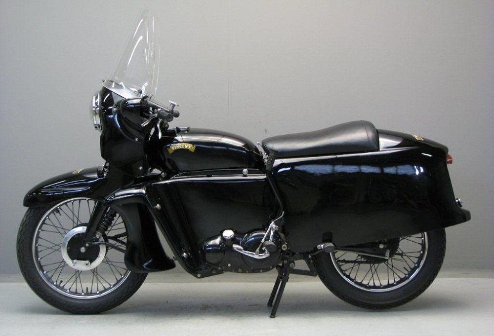 black prince motorcycle manufactured in the mid 1950s 