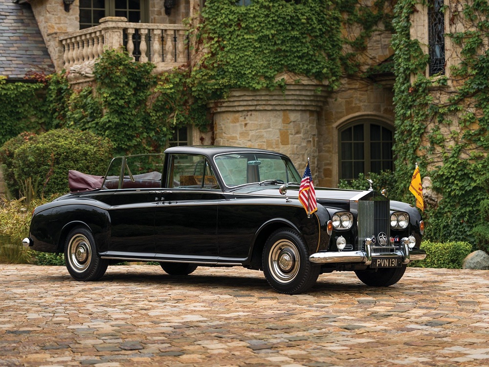 1967 rolls royce phantom v state landaulet