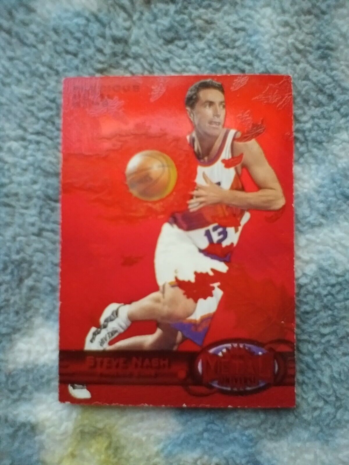 1997 Fleer Metal Precious Gems #101 Steve Nash.#43/100.**