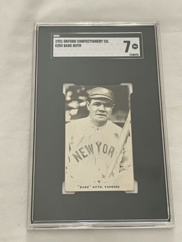 Babe Ruth Card 1921 - Highest Graded Card in the World! - Picture 1 of 5