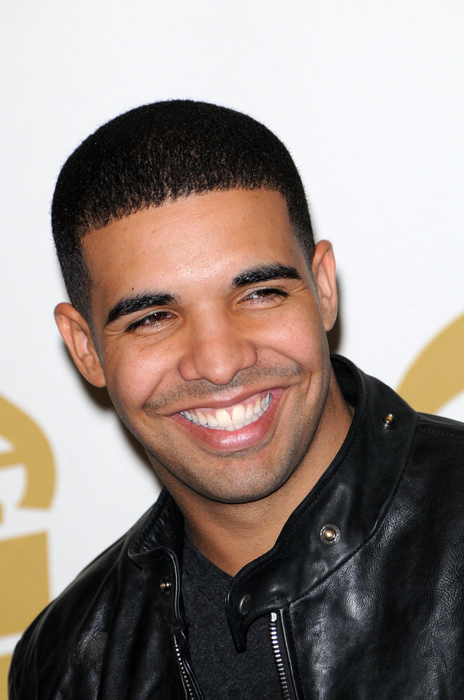 Drake smiling