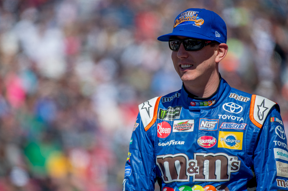 Kyle Busch at the NASCAR Monster Energy Cup Series Pennzoil 400 race