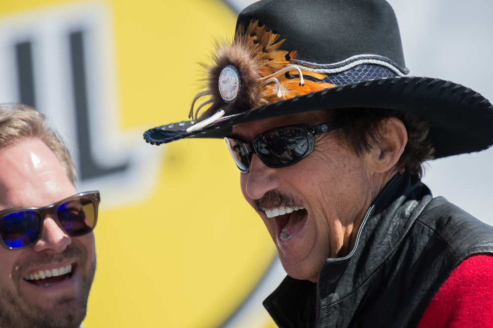 Richard Petty at the NASCAR Monster Energy Cup Series Pennzoil 400 race