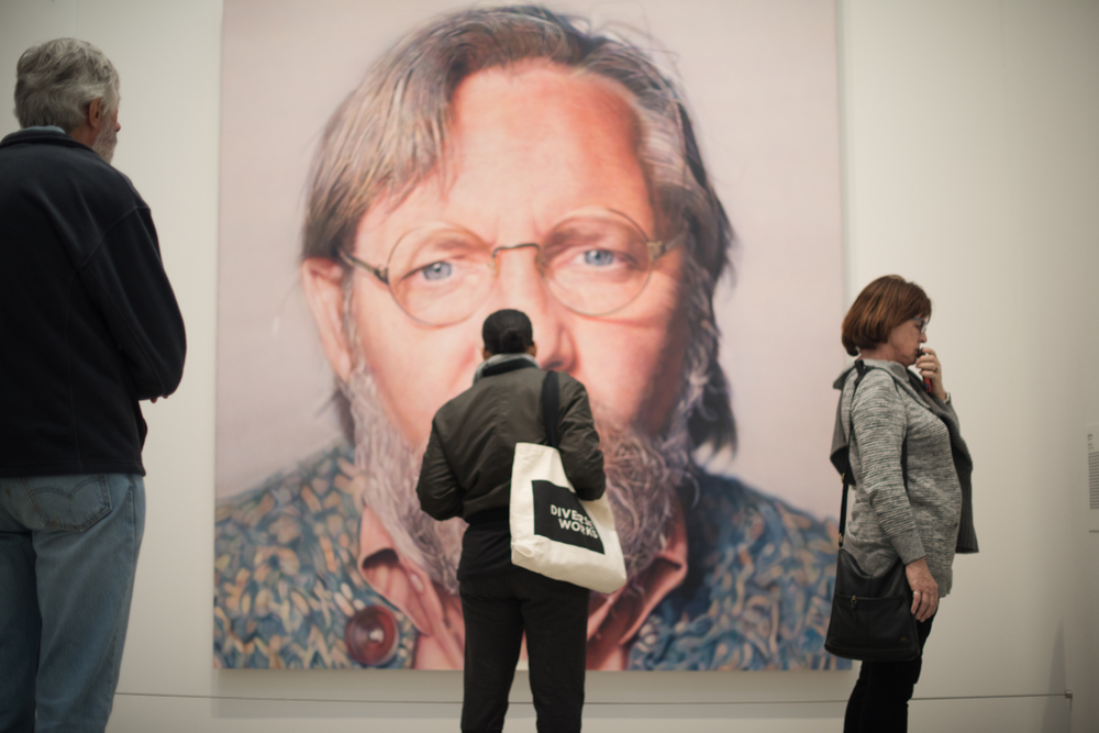 Chuck Close Portrait