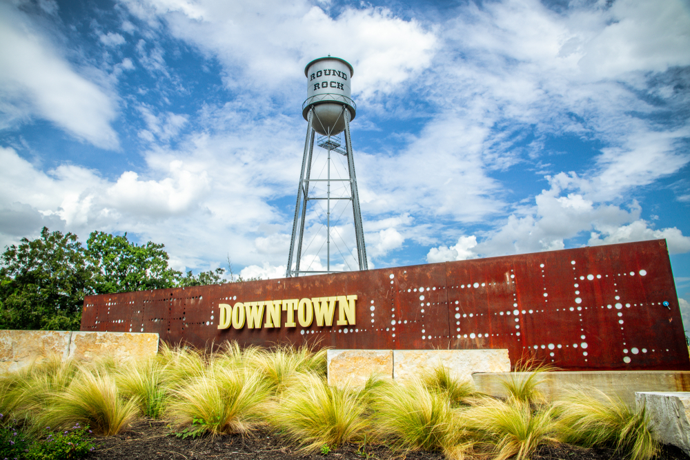 Round Rock Water tower