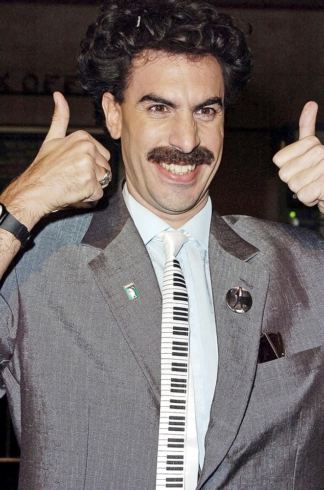 Sacha Baron Cohen as Borat