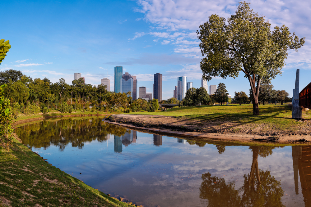 downtown Houston panorama