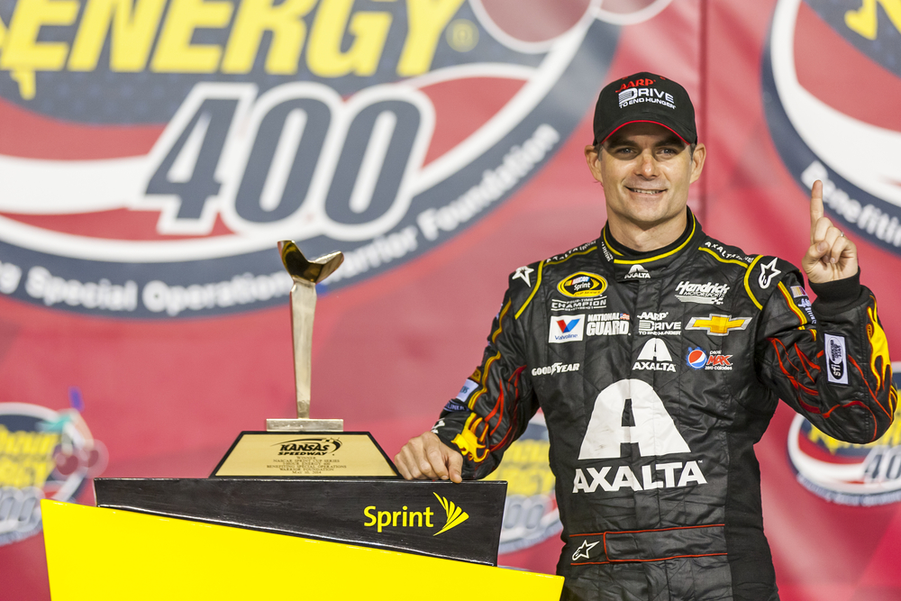 Jeff Gordon won the "5-hour Energy 400 Benefiting Special Operations Warrior Foundation"