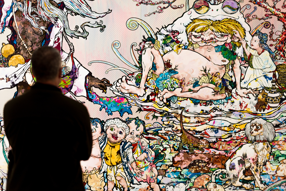 Takashi Murakami of chinese lions