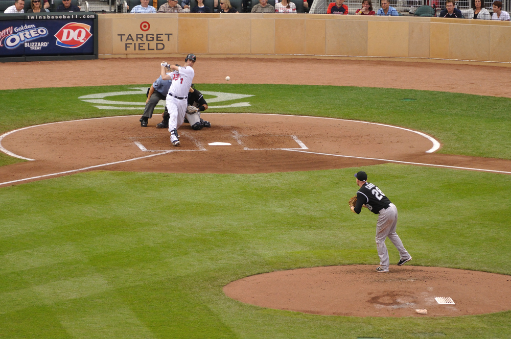 Joe Mauer Swinging