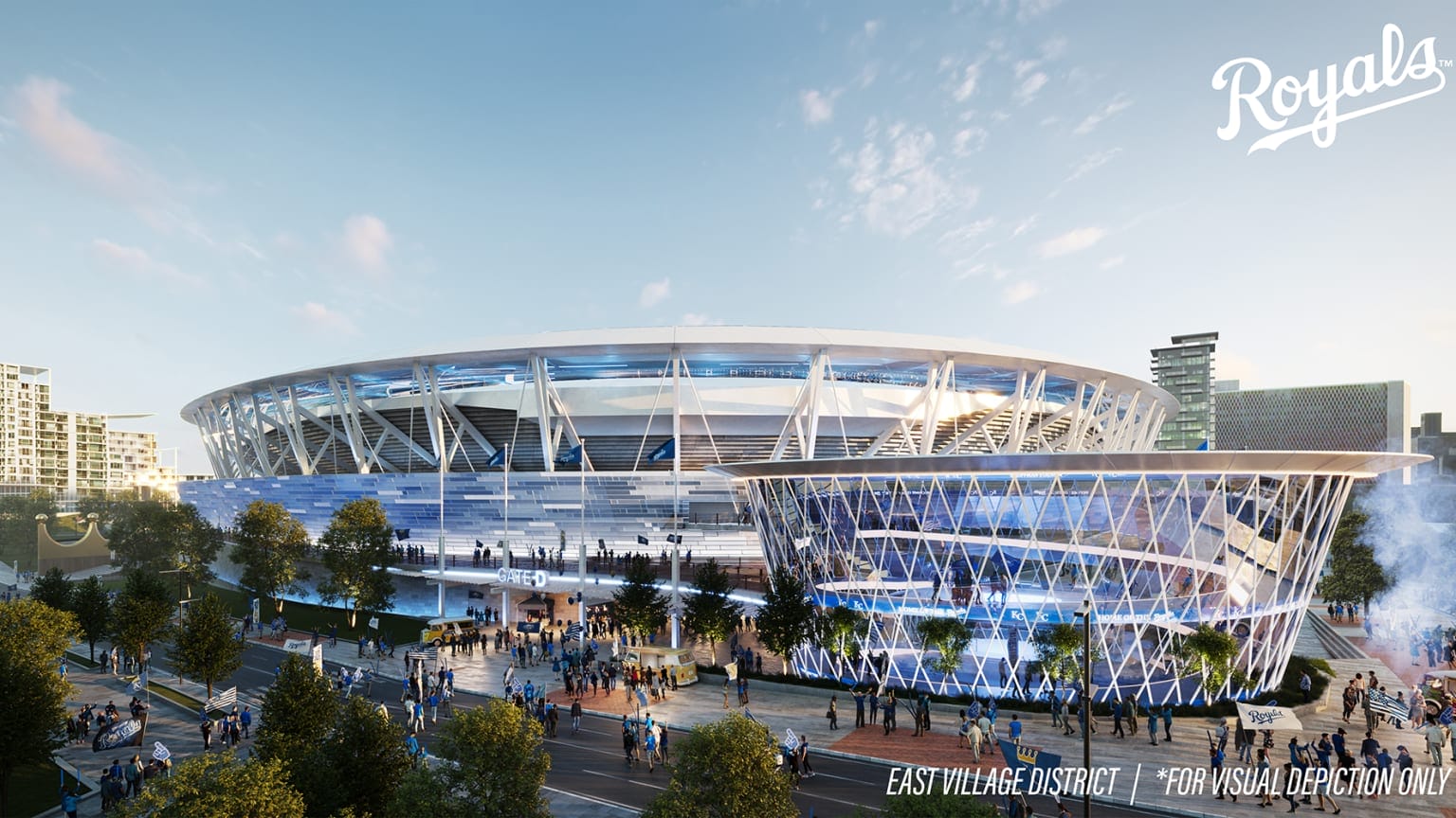 Royals new stadium rendering